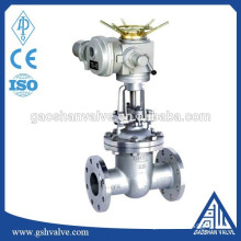 304 stainless steel electric actuated gate valve dn80